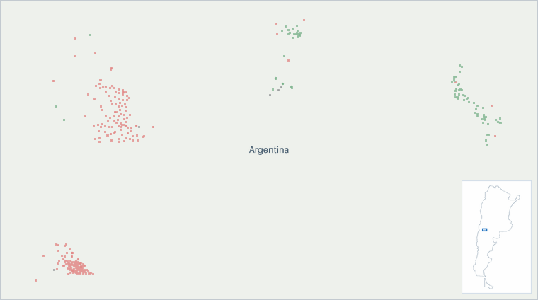 Well map of Pampa Energía S.A.. The full map is further down this page.