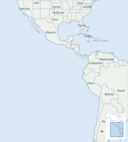 Well map of Vista Energy. The full map is further down this page.